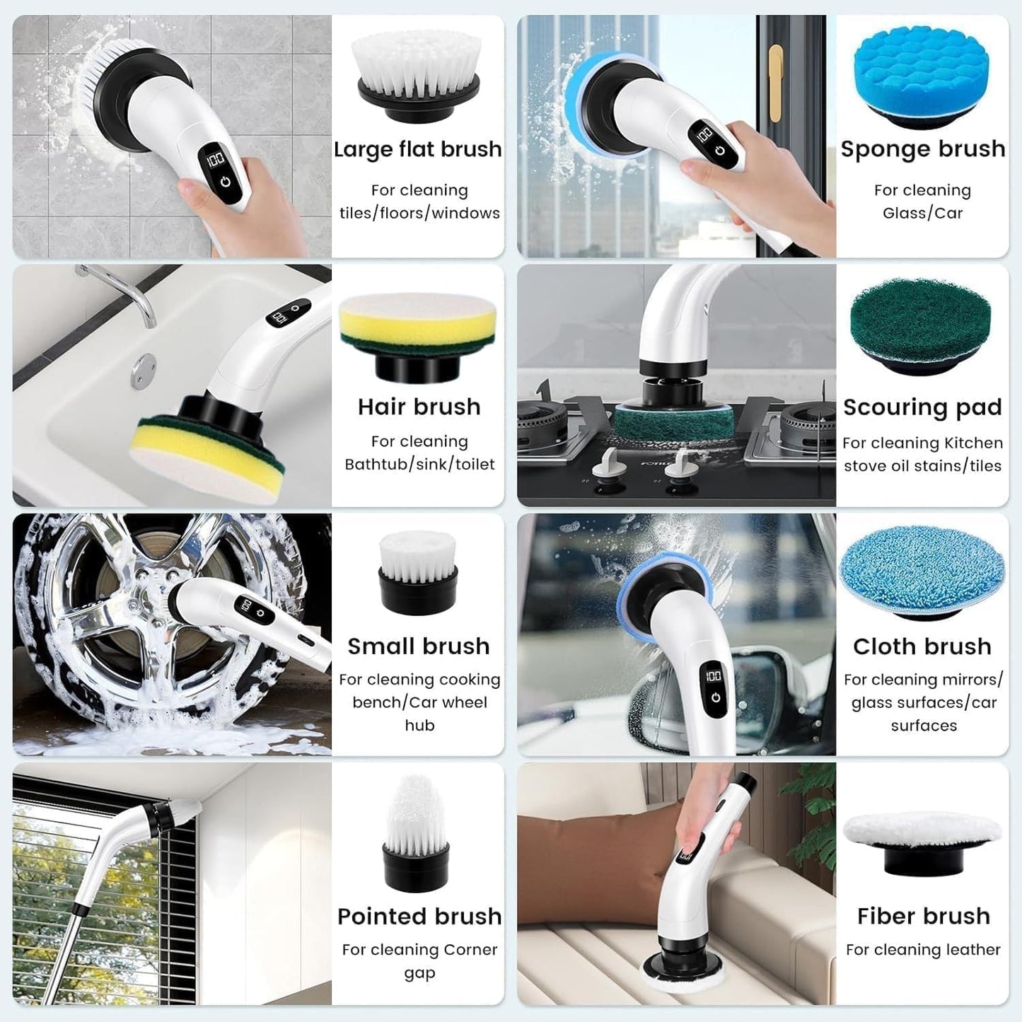 Electric Spin Scrubber Cleaning Brush™