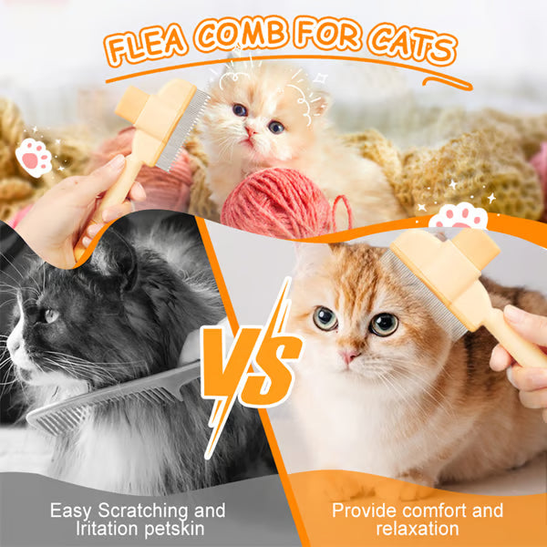 Self-Cleaning Pet Flea Comb™