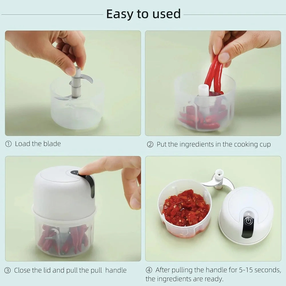 Electric Rechargeable Vegetable Chopper™